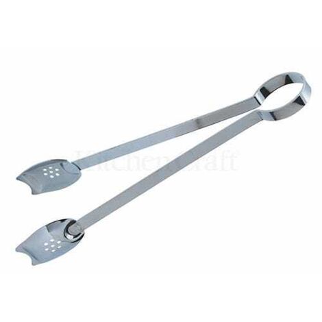 KitchenCraft Stainless Steel Food Tongs 24cm