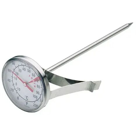 KitchenCraft Stainless Steel Milk Frothing Thermometer