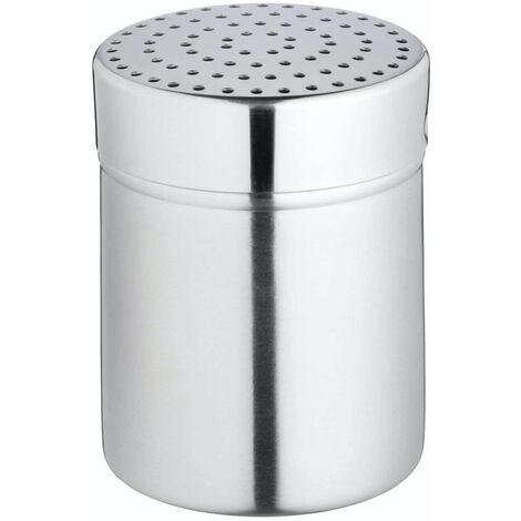KitchenCraft Sucrier en verre spécial, trous moyens, distributeur de sucre of Sugar de Stainless Steel - Silver