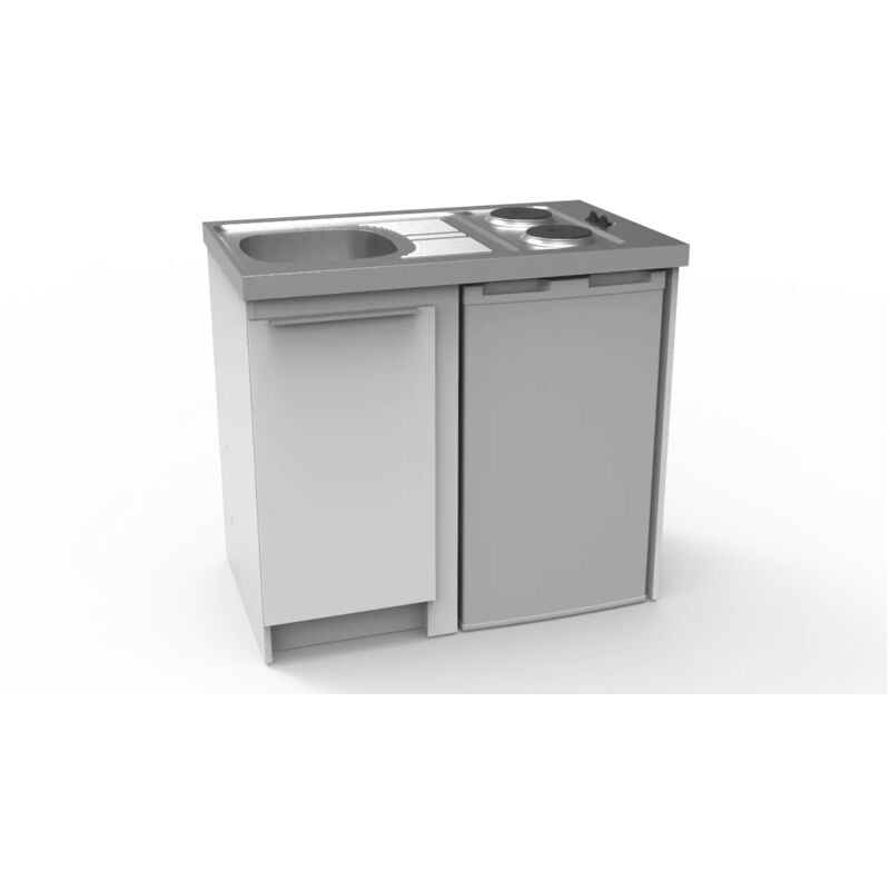 Kitchenette complète cadette électrique Moderna 91x120x60 Top 48cm
