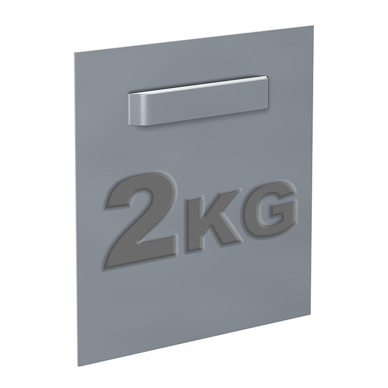 Decoho - Boite 10 attaches adhésives Dibond 70 x 70 mm : max 2 kg