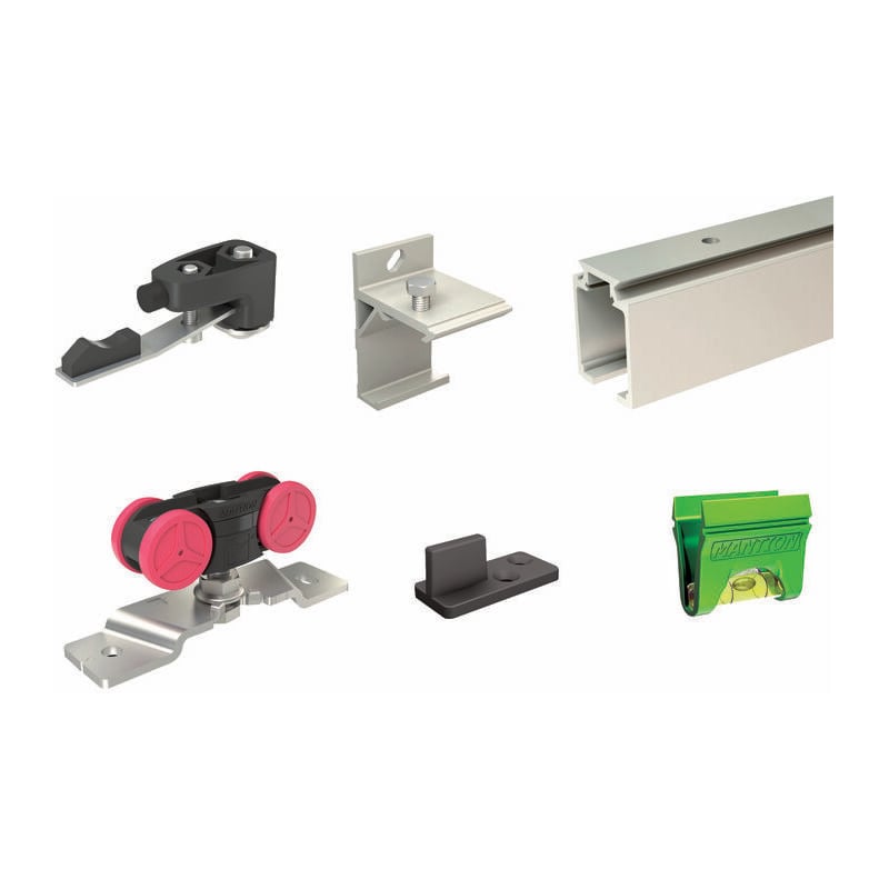 Ensemble rail 3m+ 2butees 11213f