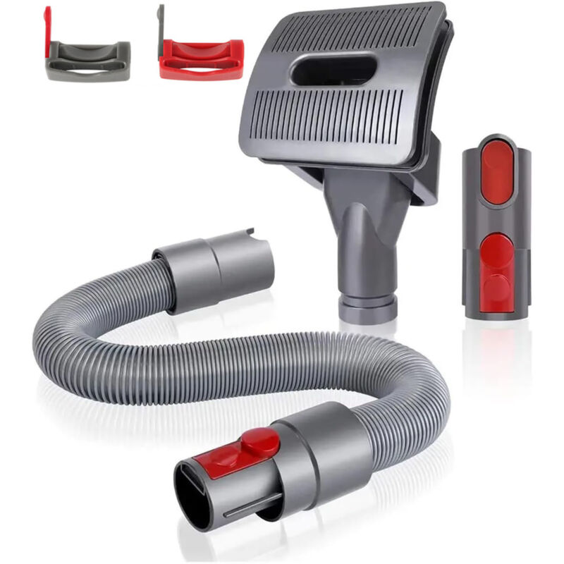 Kits de brosse et de tuyau de toilettage pour chien compatibles avec l'aspirateur V11 V10 V8 V7 V6 (1 ensemble)