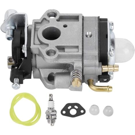 Kits de carburador de 10mm de repuesto aptos para desbrozadora Weedeater 1E34F 1E36F TU26 TL26 26cc 33cc