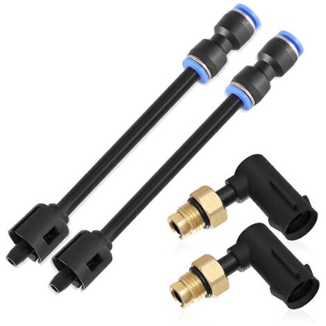 Kits de réparation de coudes de suspension pneumatiques (2 pièces) avec tuyaux pour --