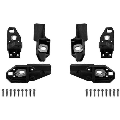 Kits de réparation de support de phare avant pour - Noir