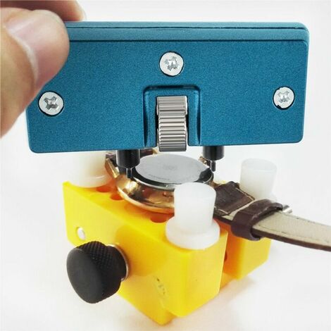 Kits de réparation et outils Fixateur de mouvement de montre Réparation d'horloger - 2 pc Ouvre-montre réglable Retour Case Press Closer Remover Tool kit de réparation de montre Remover Stand Tool