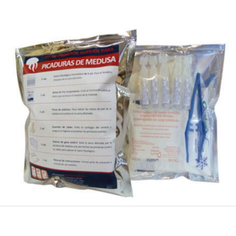 Kits de un solo uso para picaduras de Medusas