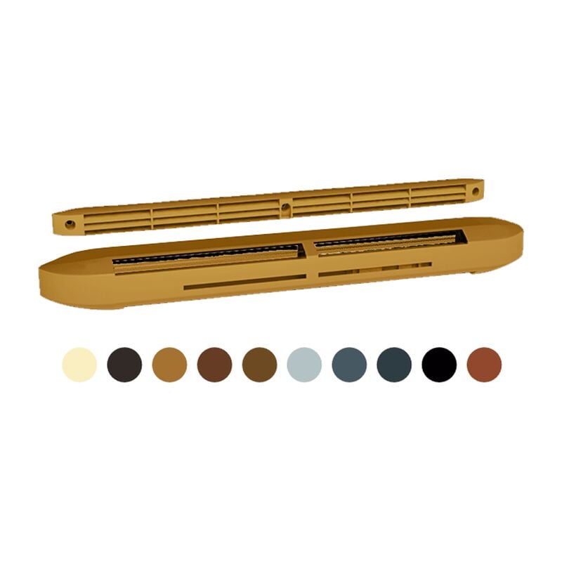 Econoname - Kit entrée d'air hygro acoustique gris - isola hy ra + CE2A - ISOLAHYRACE2AGR ISOLAHYRACE2AGR