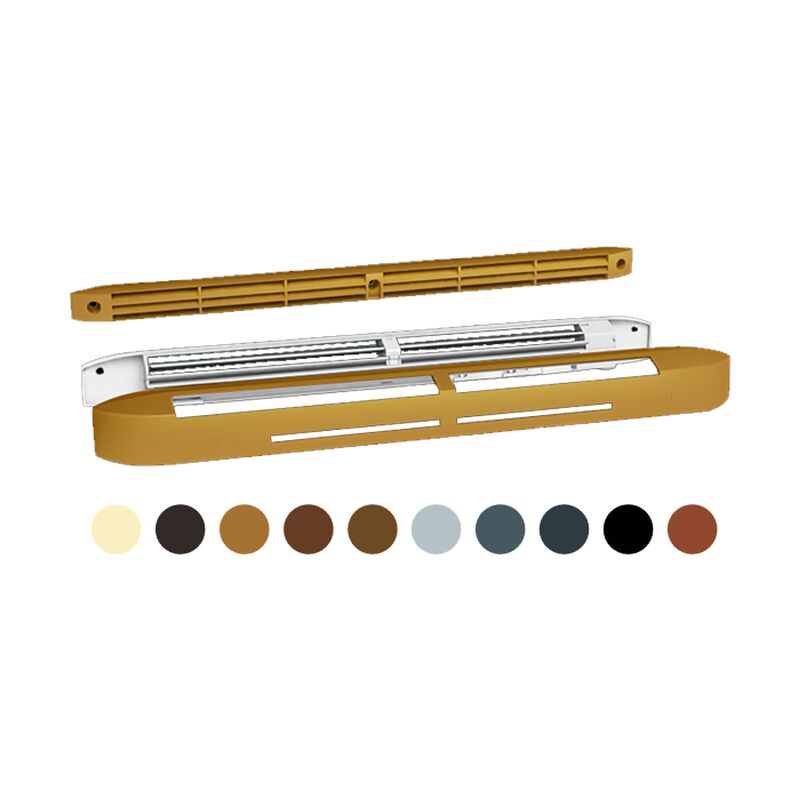 Econoname - Kit entrée d'air hygro chêne clair - aira hy + CE2A + vis - AIRAHYCE2AvisCC AIRAHYCE2AvisCC