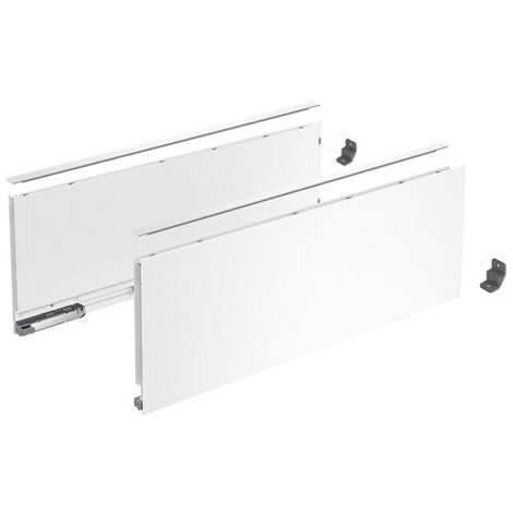 Kits profils côtés AvanTech YOU. tiroir casserolier hauteur 187 mm. longueur 600 mm. Blanc - HETTICH FRANCE SCS
