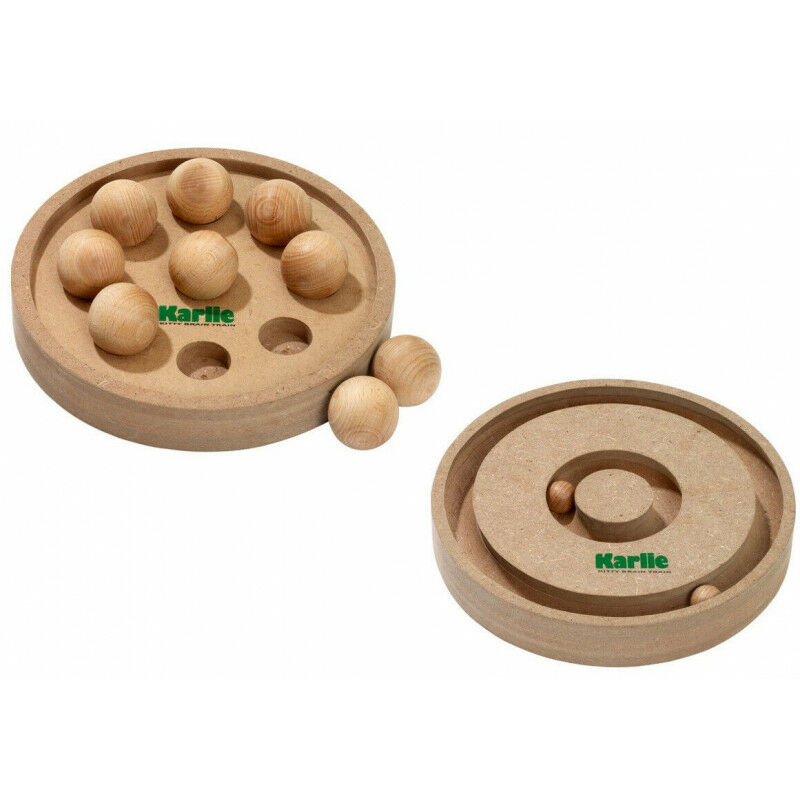 jeu pour chat Kitty brain train. ø 25 cm recto verso.