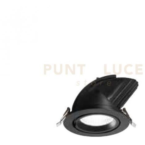 KITTY FARETTO 3000K 2350LM 35W IP20 NERO D.14CM