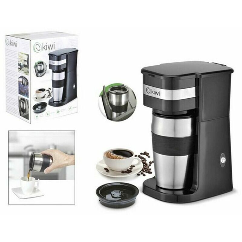 

Cafetera Eléctrica KCM-7505 420 ml 750W Negro - Kiwi