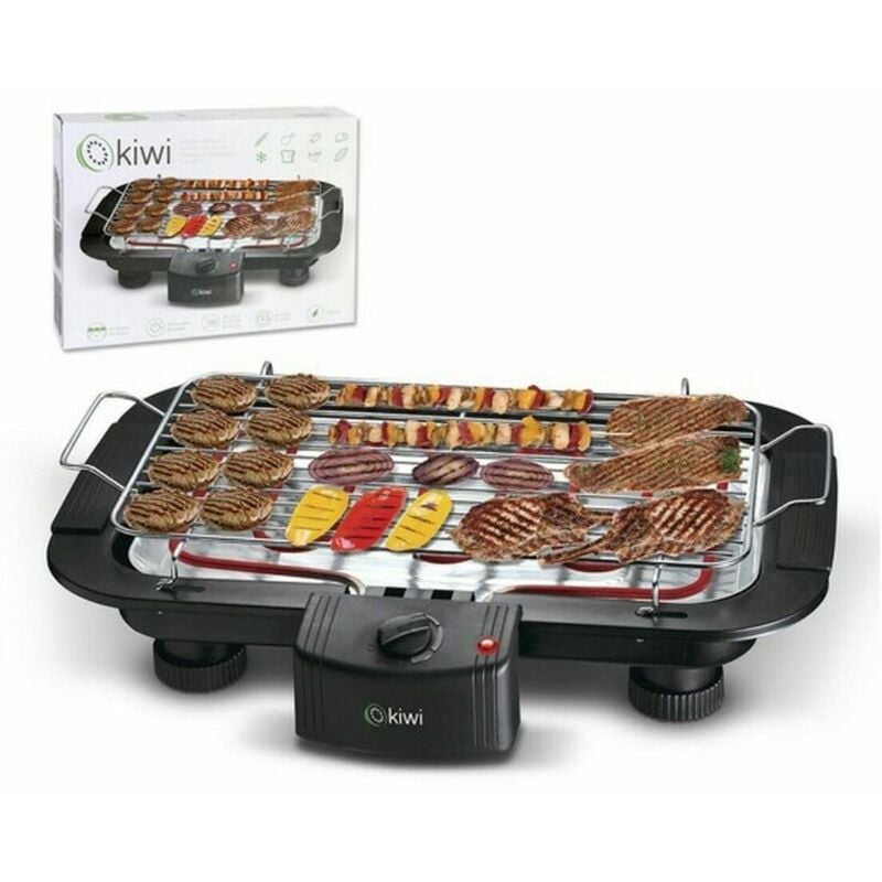 

Plancha Grill Kg-5801 2000w (38 X 22 Cm) Negro - Kiwi