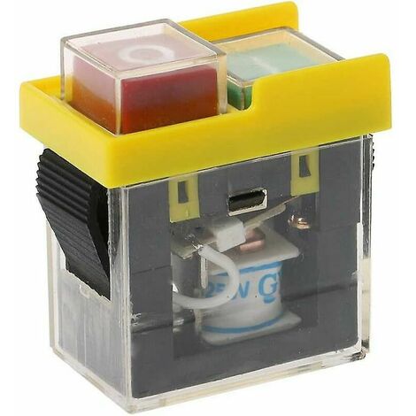 TOVBMUP Kjd6 5e4 250 V Wasserdichter elektromagnetischer Schalter Magnetischer Startknopf Ausschaltschutz Selbstsichernder Schalter Kjd20 thsinde