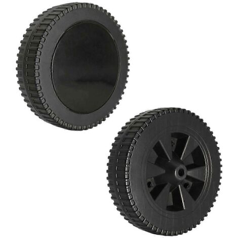 [KK] Lot de 2 roues de 7 pouces pour le remplacement de roues de barbecue et d'accessoires de camping. - AquaForge