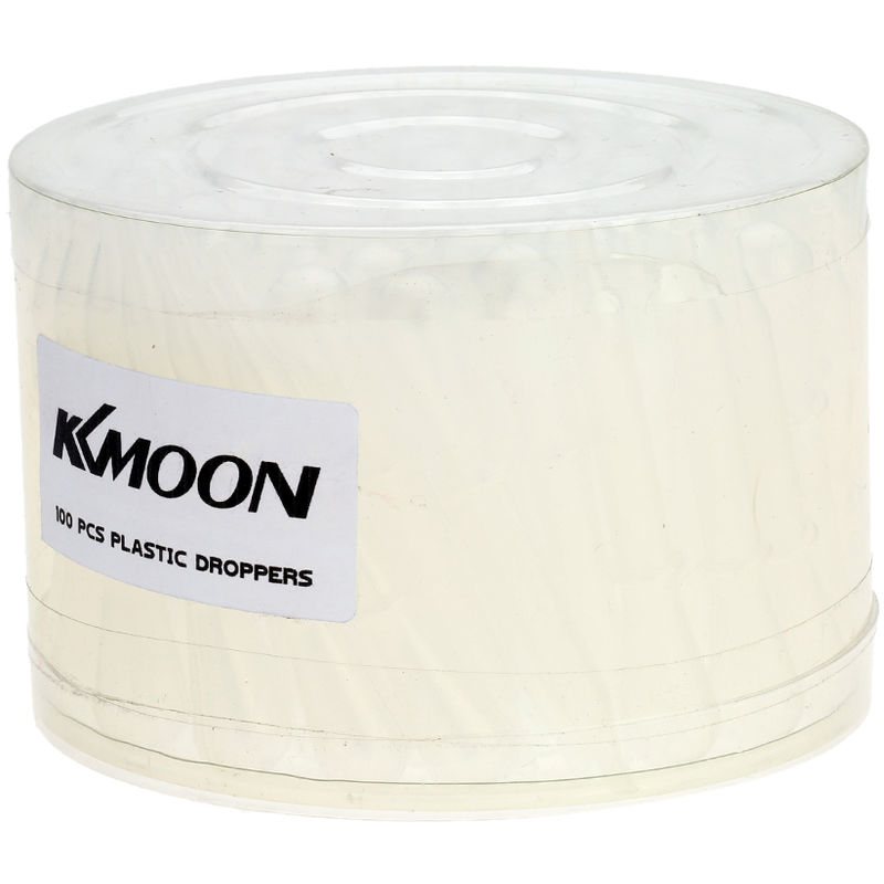 

KKmoon, 100PCS Cuentagotas desechables con aerografo Cuentagotas de pipeta