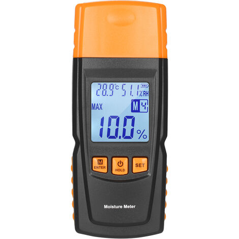 4-Pin Digital Misuratore umidità Damp Detector Tester legname gesso legno Sensore HOT 