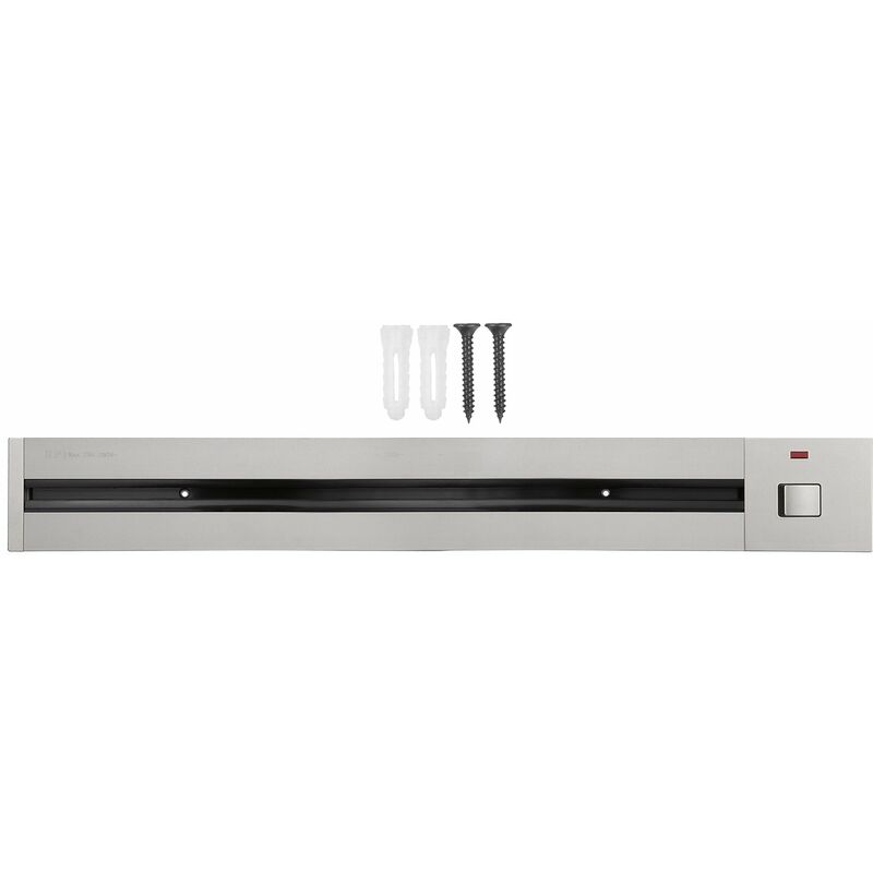 

KKmoon Riel de tomacorriente de pared Riel de toma de corriente oculto 60 cm Aleacion de aluminio Enchufes de cocina Riel de toma de pared Extension