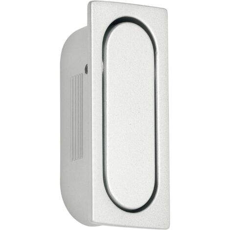 Klapp-Muschelgriff Voltu Breite 22 mm, Höhe 52 mm, ZN alufarbig