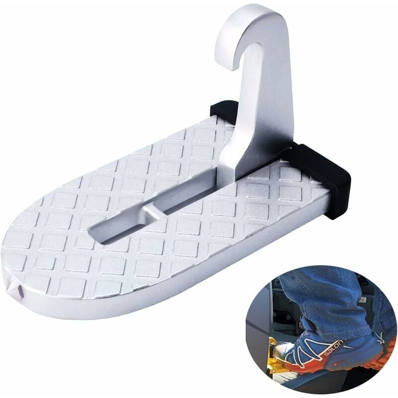Image of SNQ - Klappbare Autotürtrittstufe für Autotür, klappbare Trittstufe für Autos, einfach zu montieren