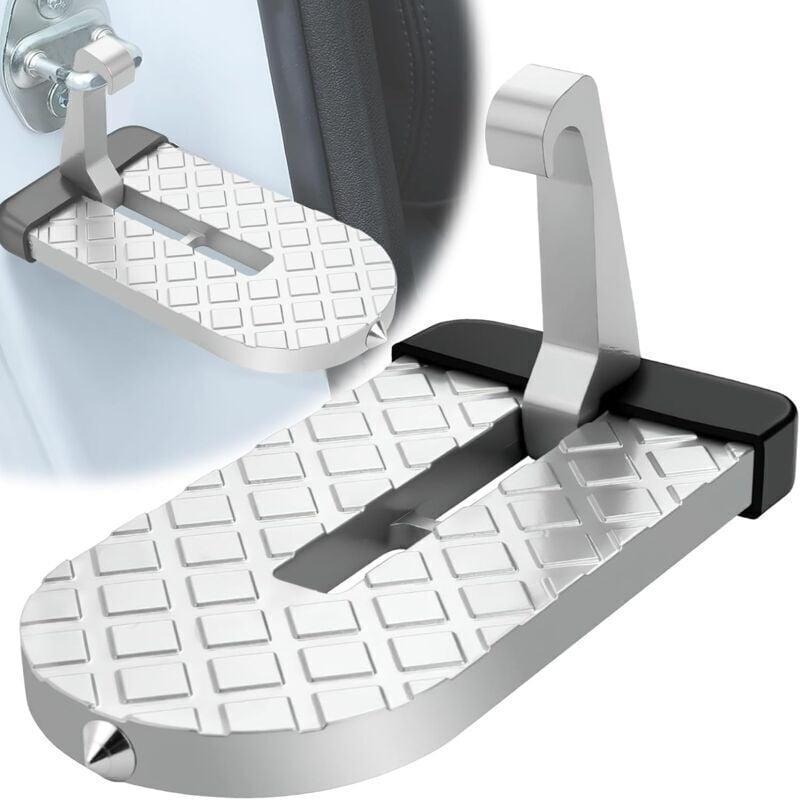 Image of Klappbare Autotürtrittstufe für Autotür, klappbare Trittstufe für Autos, einfach zu montieren