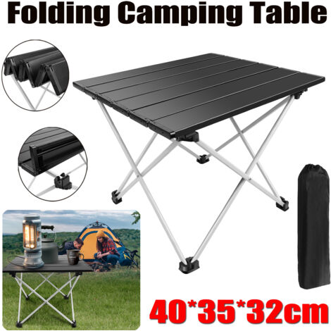 Klappbare Camping Tische mit Tragetasche Portable Garten Picknick BBQ Strand Angeln