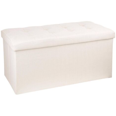 Klappbarer Doppelhocker Lysandre beige