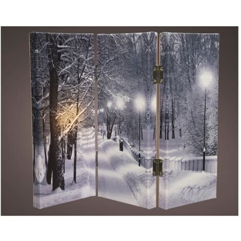 Klappbarer Rahmen mit Leds 2,8x48x38cm 8leds