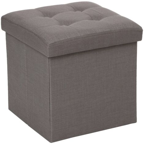 Klappbarer Sitzsack Lysandre grau