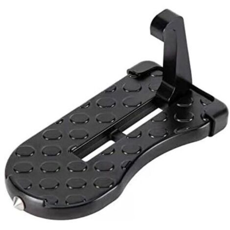 Klappbares Autopedal, universeller Tritthocker, Autotürverriegelungs-Hakenpedal, Hilfspedal mit Sicherheitshammer (16 x 7,5 cm)
