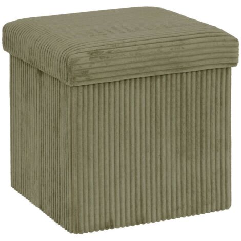 Klapphocker Arum grün Khaki 38x38cm - Atmosphera créateur d'intérieur
