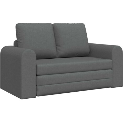 Klappsofa Bett Dunkelgrau 148 x 71 x 83 cm Stoff vidaXL
