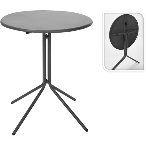 Klapptisch ø58x70cm dunkelgrau, x99001600, ambiance