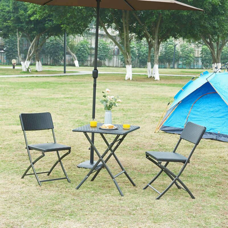 [en.casa] - Klapptisch Mark 61, 5x61, 5x73 Cm