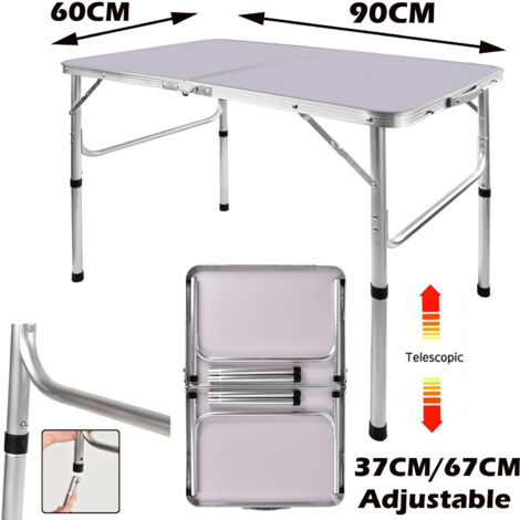 Klapptisch Step Up Hocker Camping Outdoor Indoor Picknick Party BBQ 906067cm