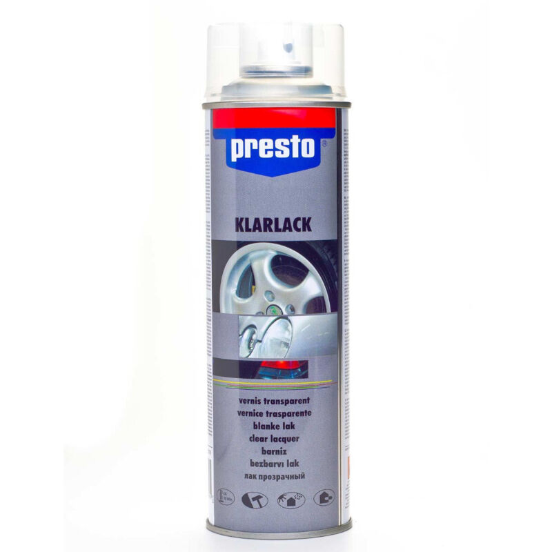 Bricoline Klarer Acryl-glanzlack Klar Spray Gloss 500ml Presto