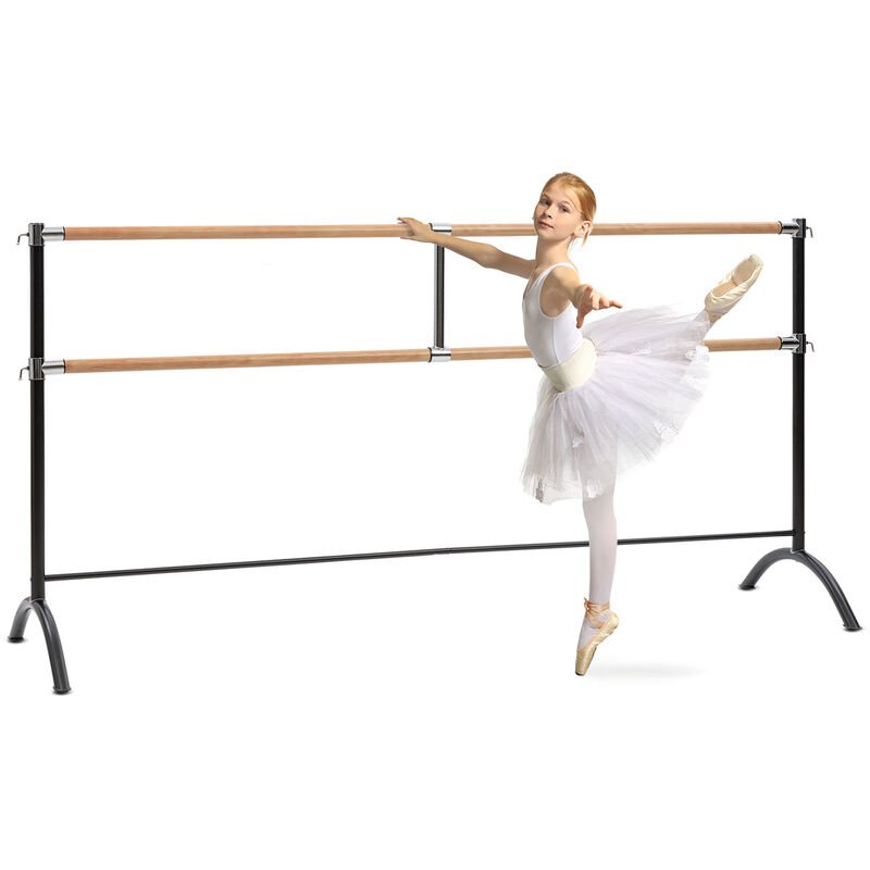 

Barre Marie Doble barra de ballet Independiente 220 x 113 cm 2 x 38 mm Ø