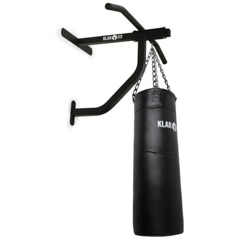 Klarfit First Strike Barre de traction - Noir - Noir