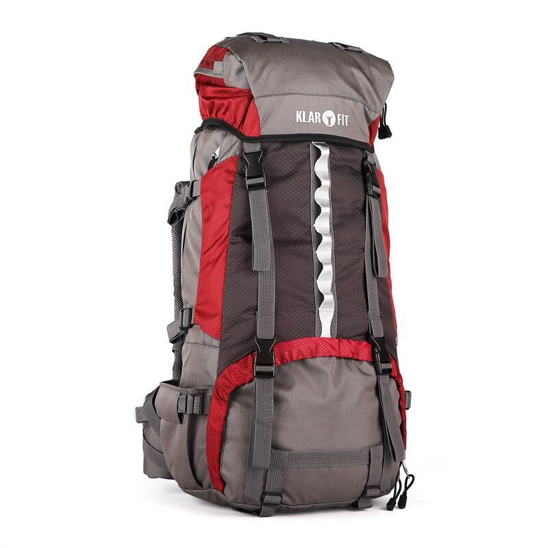 

Heyerdahl Mochila de trekking 70 L rojo