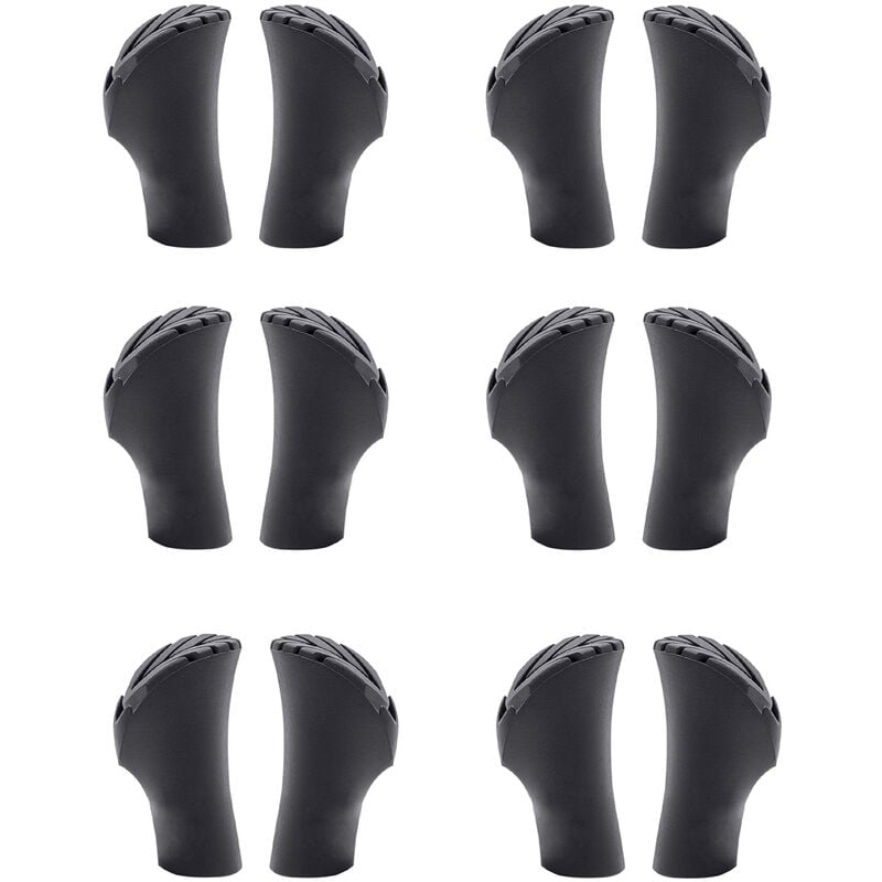 

Lugo tapones de repuesto 10 mm ranuras gruesas semicircular goma tamaño universal
