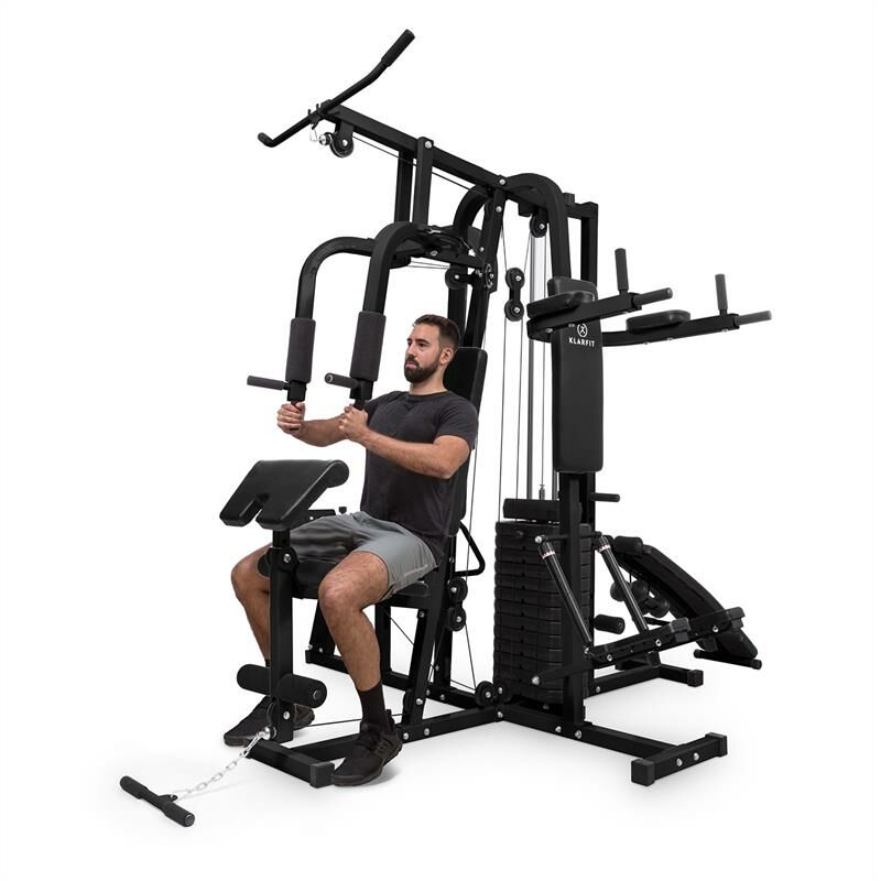 

Ultimate Gym 9000 7 Stations hasta 150 kg acero QR negro