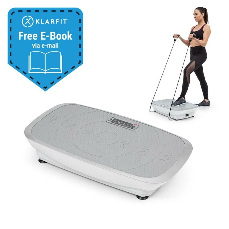 

Vib 1000 Plataforma vibratoria 5 modos Duración e intensidad regulables Plata