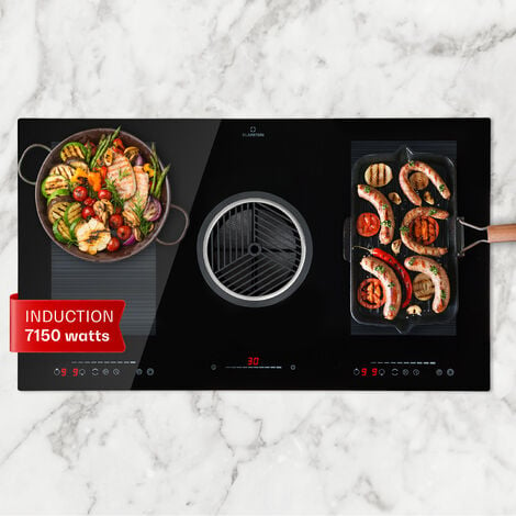 Table de cuisson induction posable 2 feux 3500w noir Domo DO338IP - Plaque  induction - Achat & prix