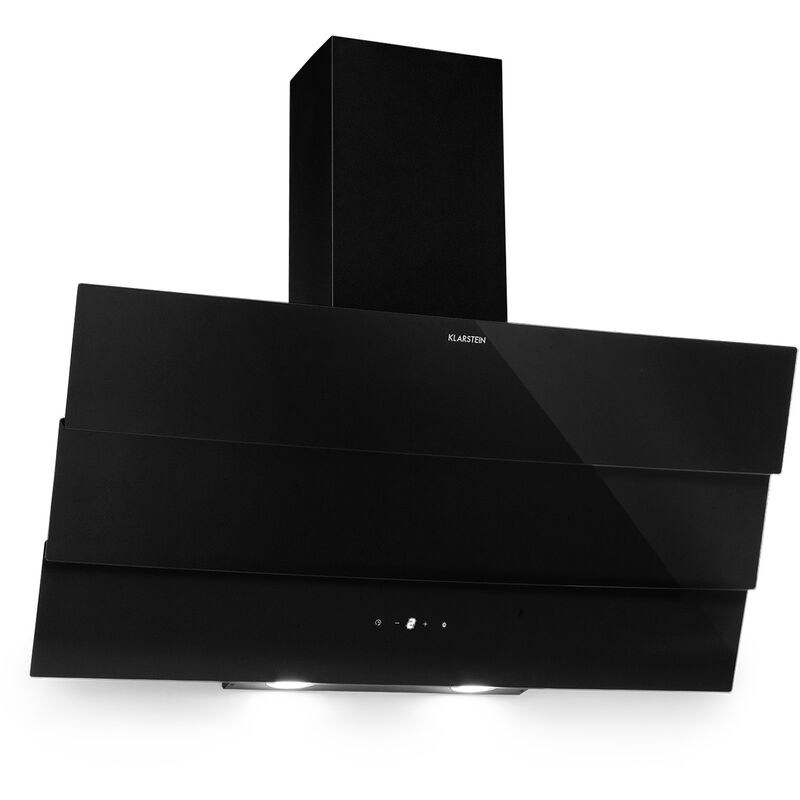 

Antonia Campana extractora 90cm 350m³/h panel de control táctil EEC B vidrio color negro