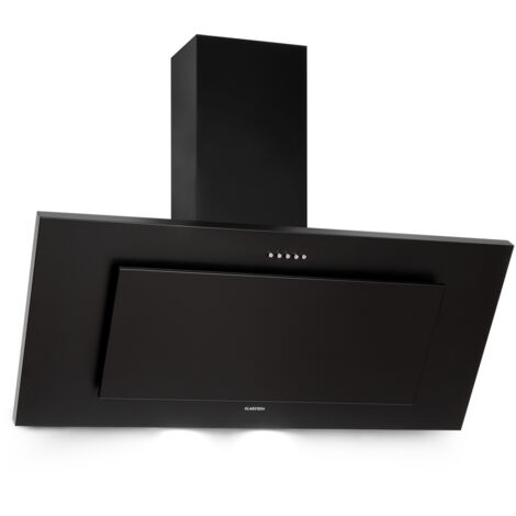 Klarstein Athena 90 - Cappa aspirante, 90 cm, 300 m³/h, 69 W, acciaio inox