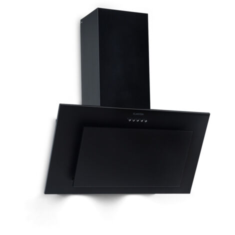 Klarstein Athena Hotte murale aspirante 60cm 350 m³/h LED classe B - noir