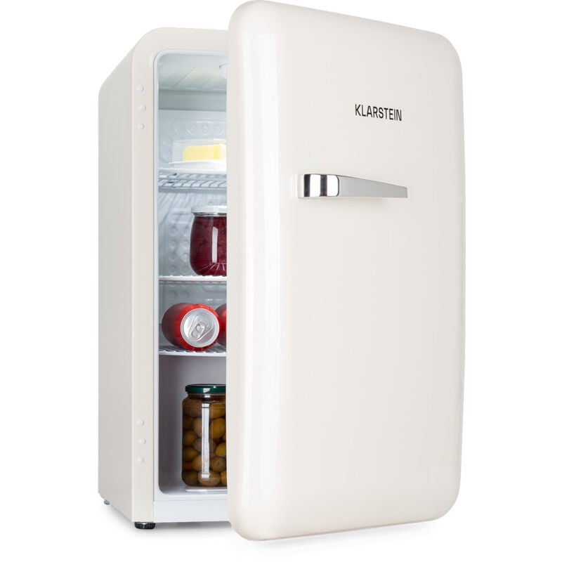 Klarstein - Audrey Mini - petit réfrigérateur, mini-bar compact, autonome, réfrigération par compression, capacité, réfrigération : 0 - 10 °c,