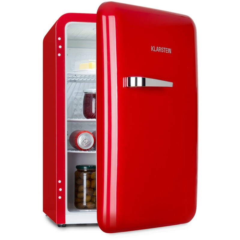 Klarstein - Audrey Mini - petit réfrigérateur, mini-bar compact, autonome, réfrigération par compression, capacité, réfrigération : 0 - 10 °c,